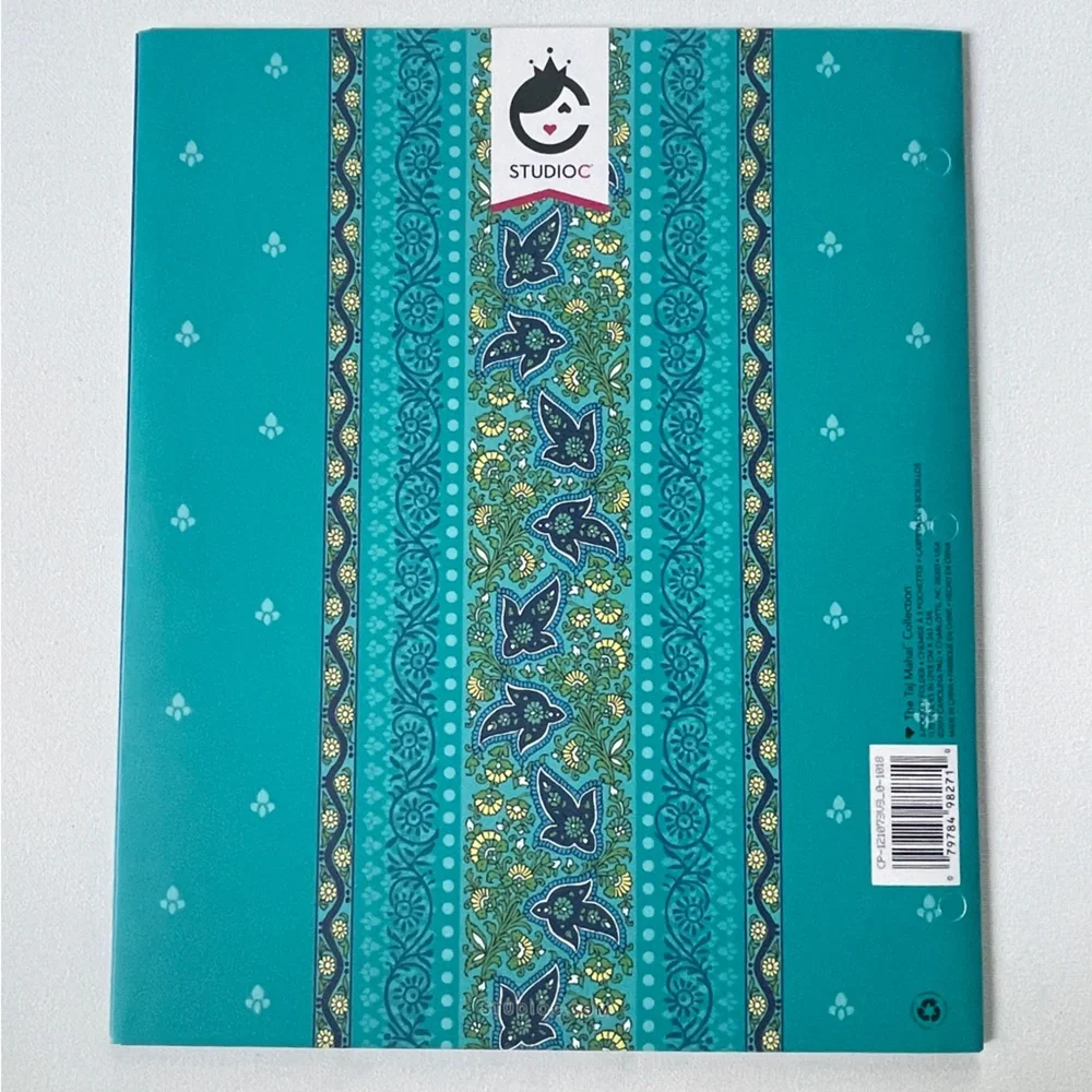 lot of 3 Carolina Pad Studio C 3 pocket folder